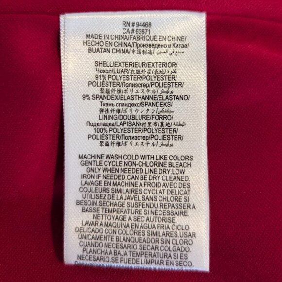 BCBGeneration * Women's Faux-Wrap High-Low Dress * Size 10 - Picture 7 of 7